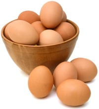 bowl full of eggs