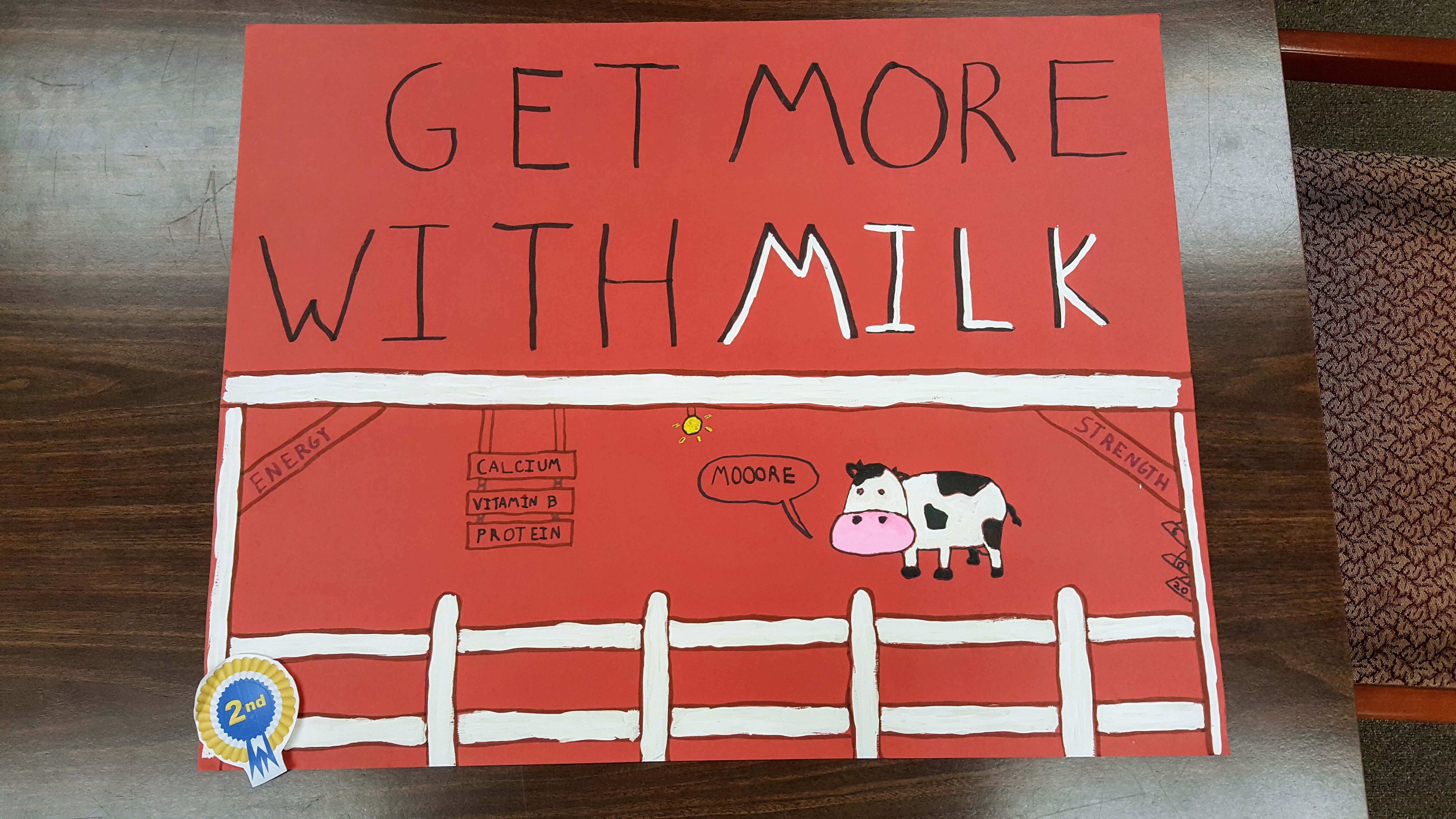 Get more with Milk poster