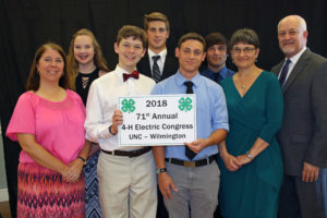 Pictures of 4-H Delegation
