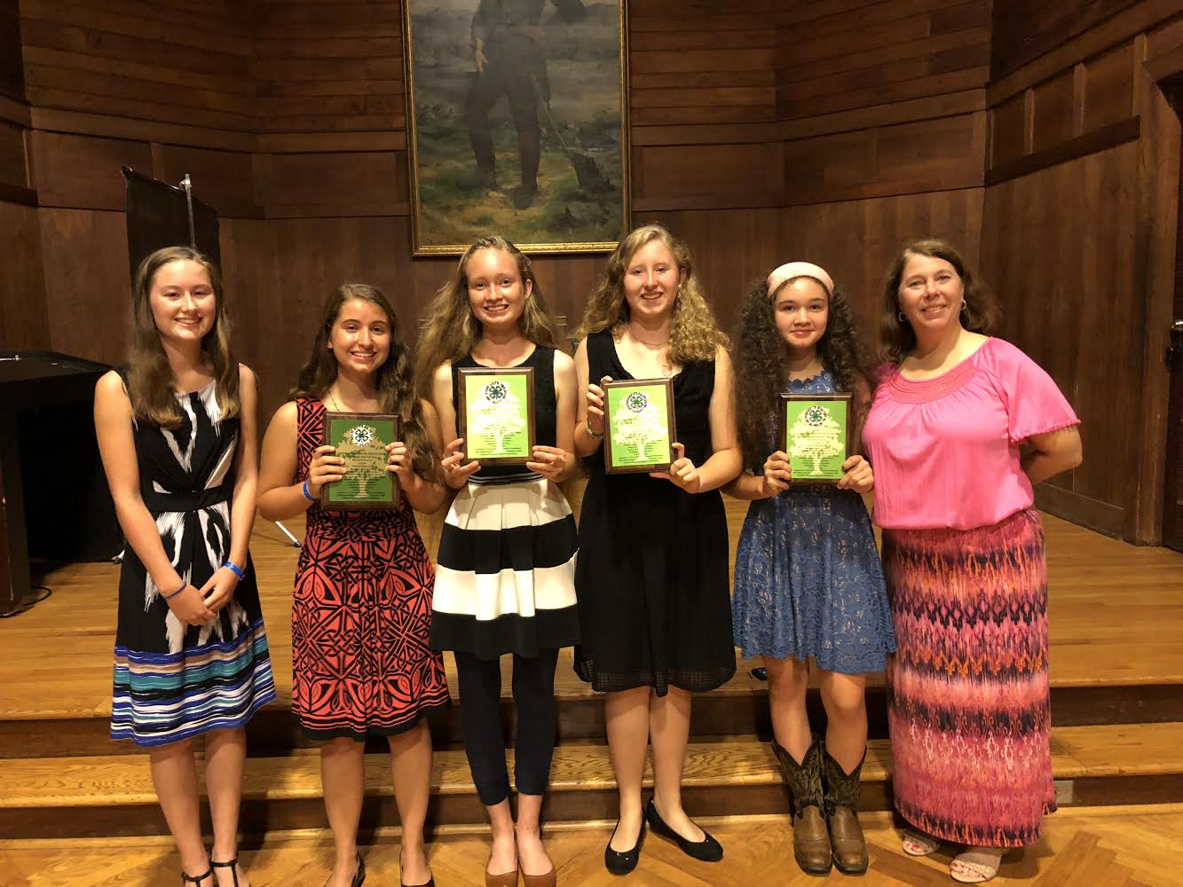 Picture of Forsyth County 4-H winners