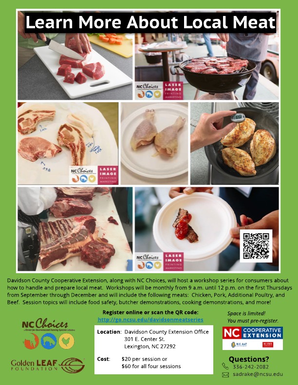 Meat Workshop flyer