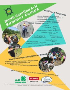 4-H Camp Flyer