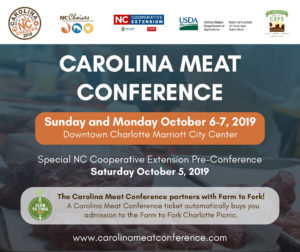 Carolina Meat Conference flyer