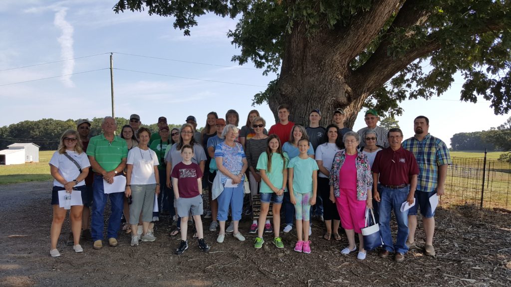 Ag Bus Tour attendees