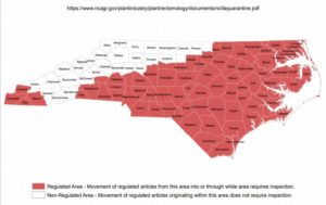 Fireant Infected Counties