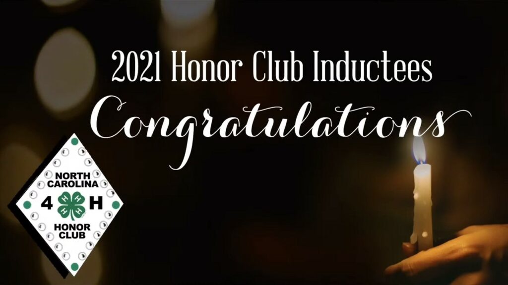 Four Forsyth County 4H’ers Tapped Into the NC 4H Honor Club N.C