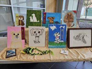 paintings and drawings of dogs