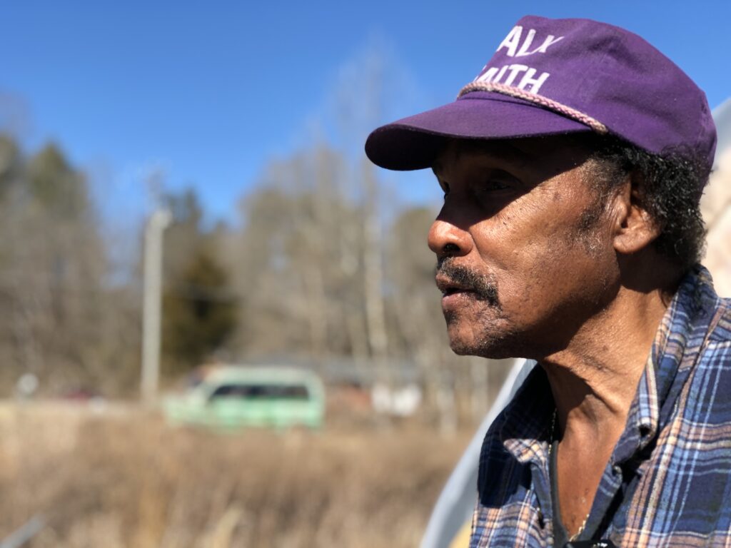 Vern Switzer shows us around his farm.